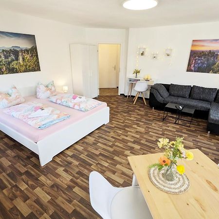 F3 Urlaubsmagie - Pool, Garten & Terrasse - 4P Sebnitz Bagian luar foto