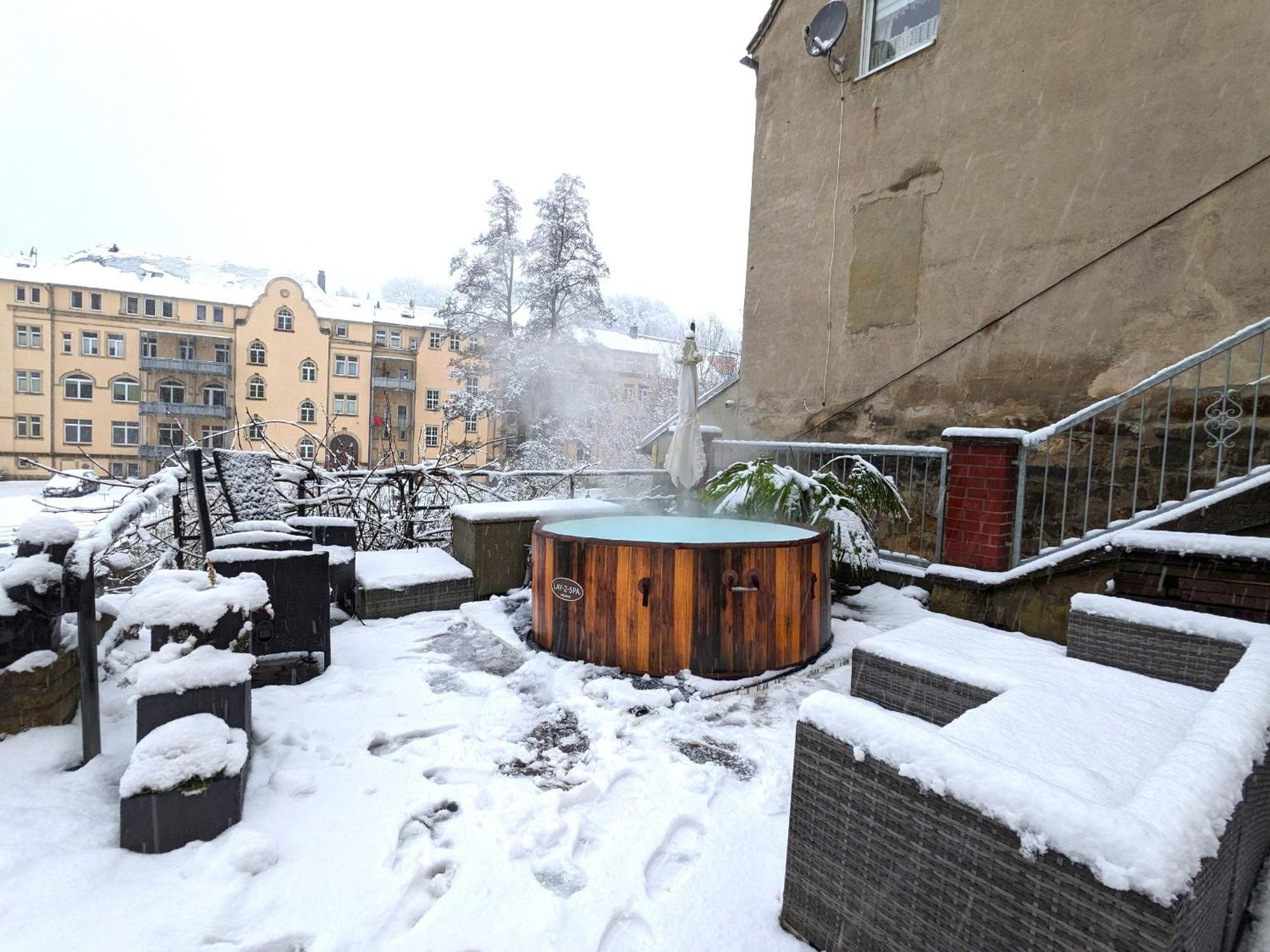 F3 Urlaubsmagie - Pool, Garten & Terrasse - 4P Sebnitz Bagian luar foto