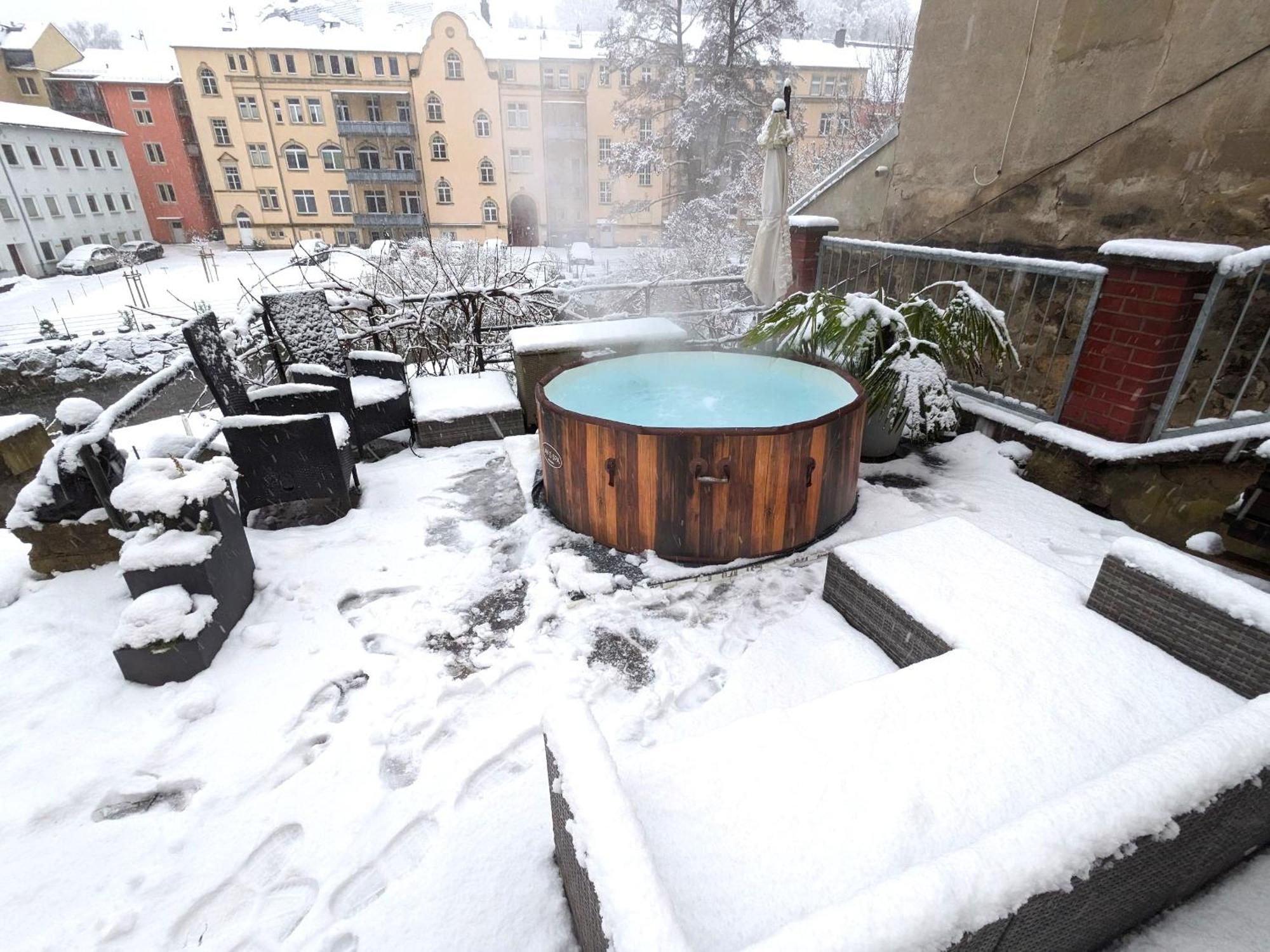 F3 Urlaubsmagie - Pool, Garten & Terrasse - 4P Sebnitz Bagian luar foto