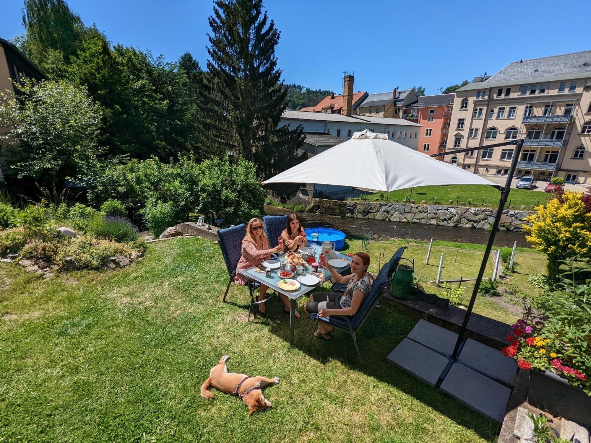 F3 Urlaubsmagie - Pool, Garten & Terrasse - 4P Sebnitz Bagian luar foto
