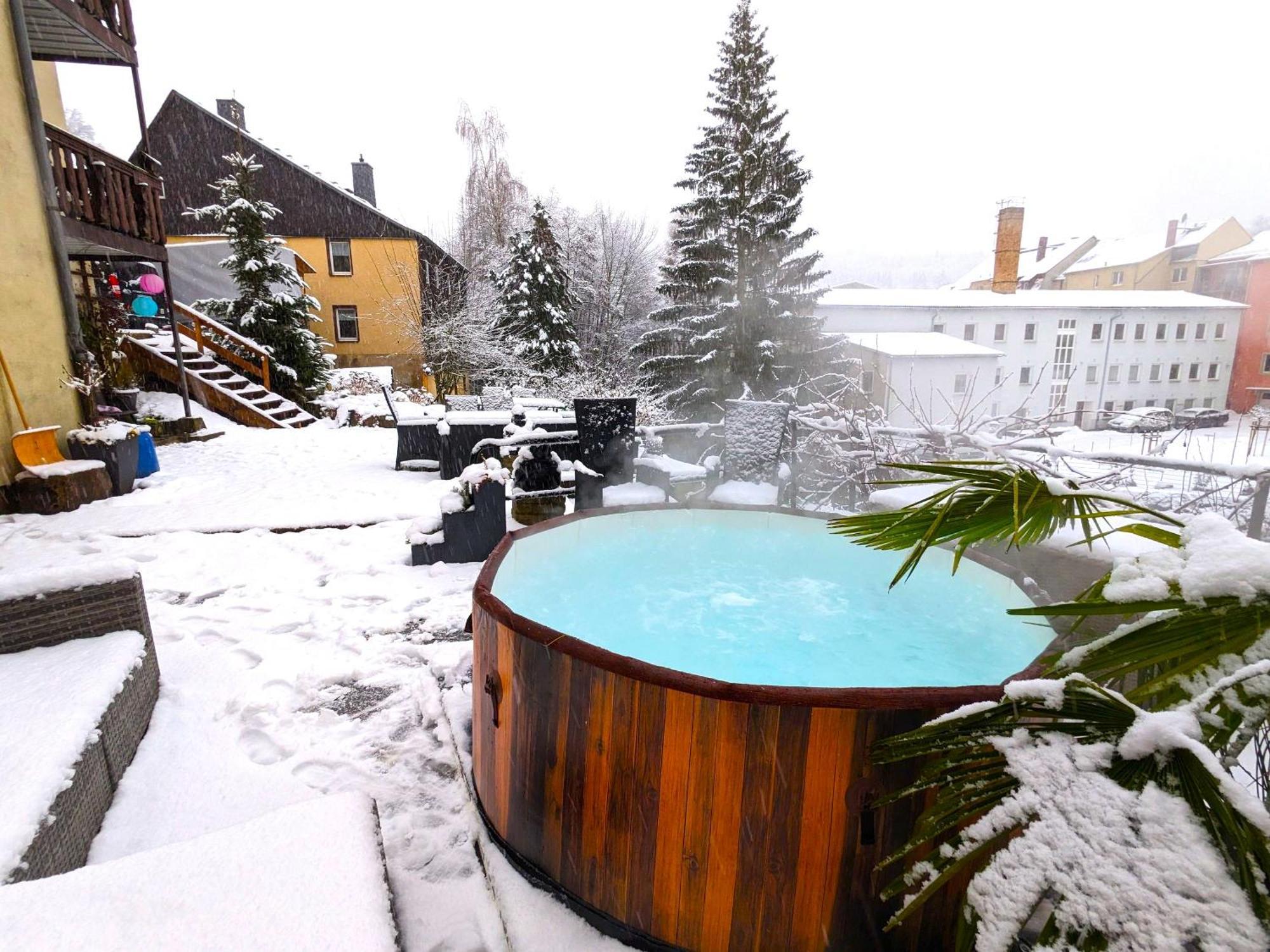 F3 Urlaubsmagie - Pool, Garten & Terrasse - 4P Sebnitz Bagian luar foto