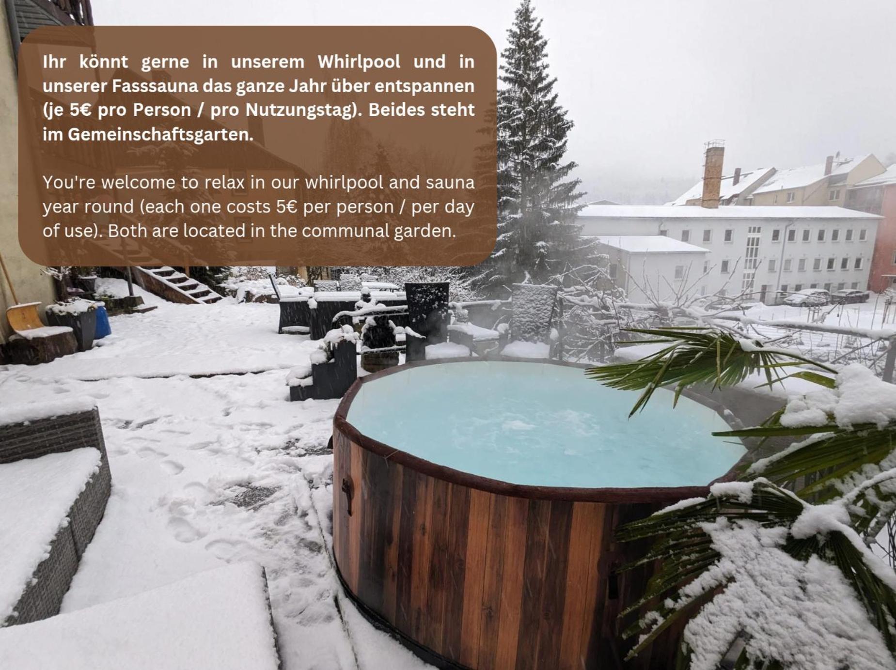 F3 Urlaubsmagie - Pool, Garten & Terrasse - 4P Sebnitz Bagian luar foto